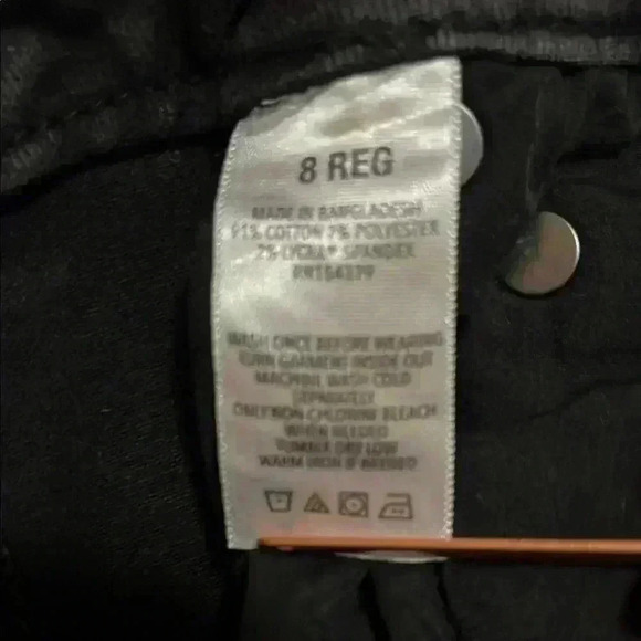 Aeropostale Black Women's High Rise Curvy Jeggings Size 8 Reg - Picture 5 of 6